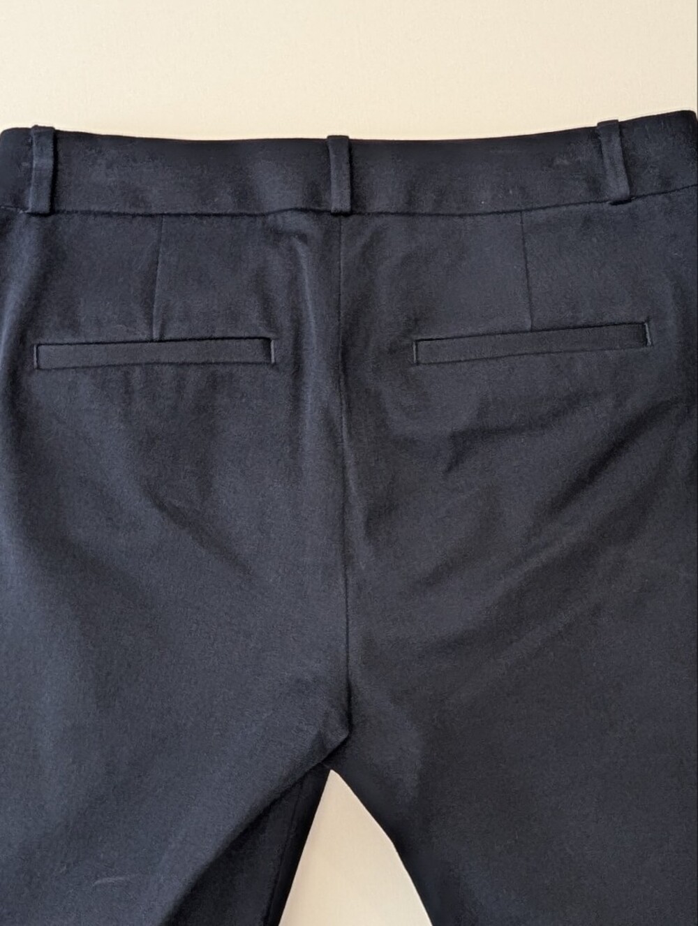 Women's Banana Republic Sloan Slim Ankle Pants Navy Blue Size 4L Tall - Picture 5 of 10